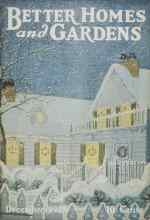 Better Homes & Gardens December 1925 Magazine Cover