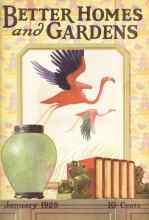 Better Homes & Gardens January 1926 Magazine Cover