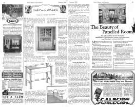 Better Homes & Gardens January 1926 Magazine Article: Dad's Practical Pointers