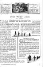 Better Homes & Gardens February 1926 Magazine Article: When Winter Comes
