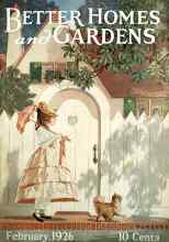 Better Homes & Gardens February 1926 Magazine Cover