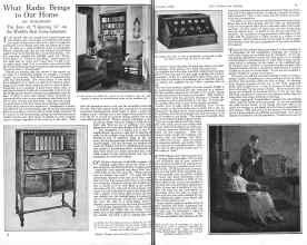 Better Homes & Gardens February 1926 Magazine Article: What Radio Brings to Our Home