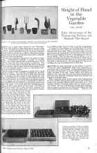 Better Homes & Gardens March 1926 Magazine Article: Sleight of Hand in the Vegetable Garden