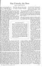 Better Homes & Gardens March 1926 Magazine Article: Our Friends, the Bees