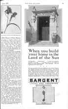 Better Homes & Gardens March 1926 Magazine Article: A Wild Flower of Rare Beauty