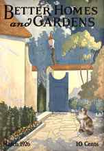 Better Homes & Gardens March 1926 Magazine Cover