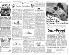 Better Homes & Gardens March 1926 Magazine Article: Garden Reminders