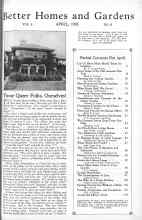 Better Homes & Gardens April 1926 Magazine Article: Those Queer Folks, Ourselves!