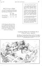 Better Homes & Gardens April 1926 Magazine Article: Landscape Design for Unit House No. 8