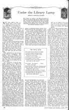 Better Homes & Gardens April 1926 Magazine Article: Under the Library Lamp