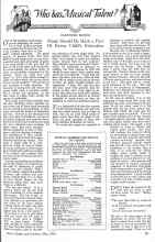 Better Homes & Gardens May 1926 Magazine Article: Who has Musical Talent?
