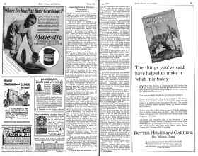 Better Homes & Gardens May 1926 Magazine Article: Page 98