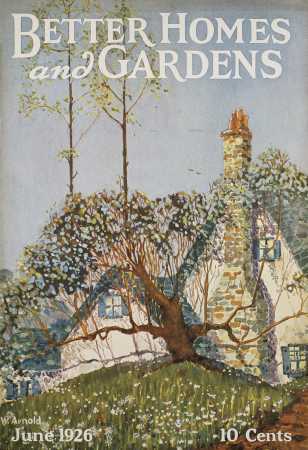 Better Homes & Gardens June 1926 Magazine Cover
