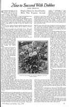 Better Homes & Gardens June 1926 Magazine Article: How to Succeed With Dahlias