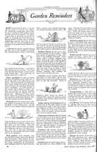 Better Homes & Gardens June 1926 Magazine Article: Garden Reminders