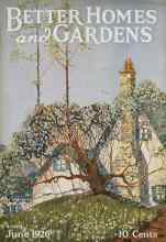 Better Homes & Gardens June 1926 Magazine Cover