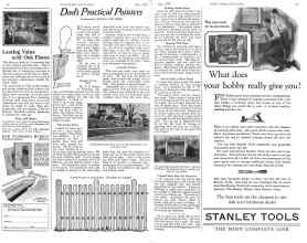 Better Homes & Gardens June 1926 Magazine Article: Dad's Practical Pointers