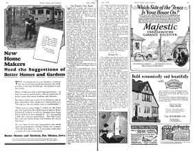 Better Homes & Gardens June 1926 Magazine Article: Our Family Year Book