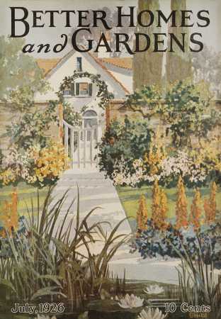 Better Homes & Gardens July 1926 Magazine Cover