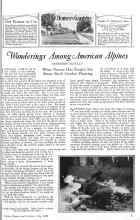 Better Homes & Gardens July 1926 Magazine Article: Wanderings Among American Alpines