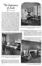 Better Homes & Gardens July 1926 Magazine Article: The Importance of Scale