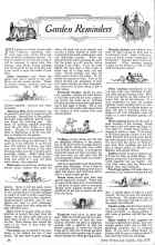 Better Homes & Gardens July 1926 Magazine Article: Garden Reminders