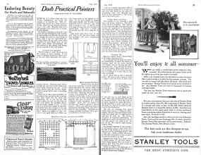 Better Homes & Gardens July 1926 Magazine Article: Dad's Practical Pointers