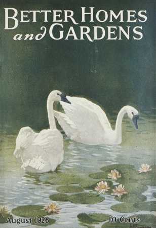 Better Homes & Gardens August 1926 Magazine Cover