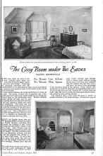 Better Homes & Gardens August 1926 Magazine Article: The Cosy Room under the Eaves