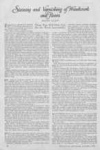 Better Homes & Gardens September 1926 Magazine Article: Staining and Varnishing of Woodwork and Floors