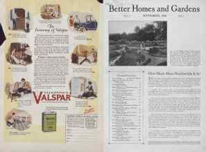 Better Homes & Gardens September 1926 Magazine Article: Page 2
