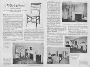 Better Homes & Gardens September 1926 Magazine Article: So This Is Colonial!