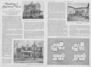 Better Homes & Gardens September 1926 Magazine Article: Remodeling A 