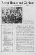Better Homes & Gardens October 1926 Magazine Article: What Is Your Home Worth?