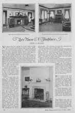Better Homes & Gardens October 1926 Magazine Article: Let's Have A Fireplace