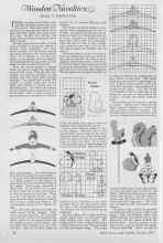 Better Homes & Gardens October 1926 Magazine Article: Wooden Novelties