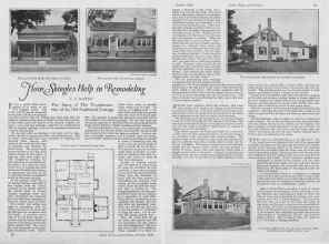 Better Homes & Gardens October 1926 Magazine Article: How Shingles Help in Remodeling