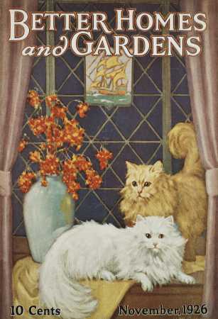 Better Homes & Gardens November 1926 Magazine Cover