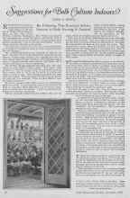 Better Homes & Gardens November 1926 Magazine Article: Suggestions for Bulb Culture Indoors