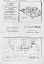 Better Homes & Gardens November 1926 Magazine Article: A Plot Plan for Unit House No. 15