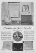 Better Homes & Gardens November 1926 Magazine Article: Needlework for Spare Moments
