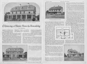 Better Homes & Gardens November 1926 Magazine Article: Achieving a Better Home by Remodeling