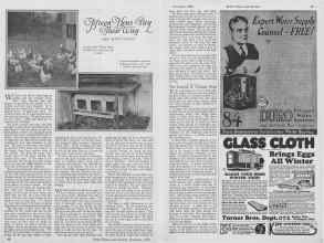 Better Homes & Gardens November 1926 Magazine Article: Fifteen Hens Pay Their Way
