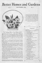 Better Homes & Gardens December 1926 Magazine Article: 'Tis Curious, When You Think of It!