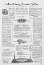 Better Homes & Gardens December 1926 Magazine Article: Prize-Winning Christmas Candies