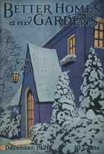 Better Homes & Gardens December 1926 Magazine Cover