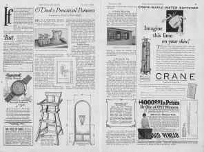 Better Homes & Gardens December 1926 Magazine Article: Dad's Practical Pointers
