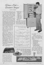Better Homes & Gardens February 1927 Magazine Article: Winter--Cold--Everyone's Hungry!
