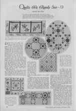 Better Homes & Gardens February 1927 Magazine Article: Quilts We Rarely See