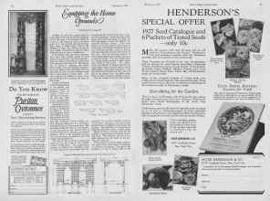 Better Homes & Gardens February 1927 Magazine Article: Page 54